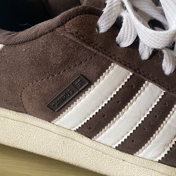 Adidas Mens Brown Suede Shoes - Picture 9 of 9